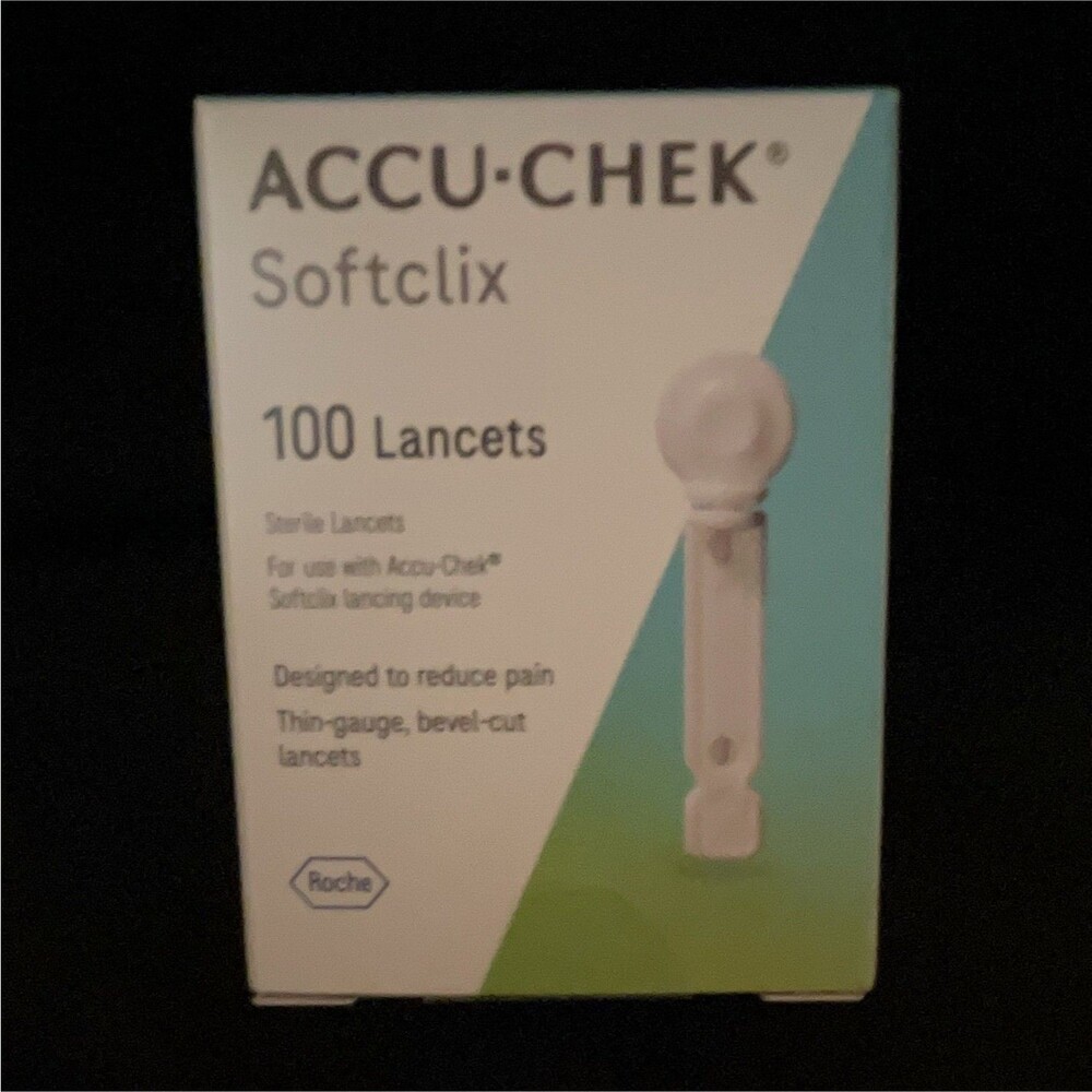 ACCU-CHEK SoftClix Sterile Single Use Lancets 28G 100ct FDA 510K MPN 7537